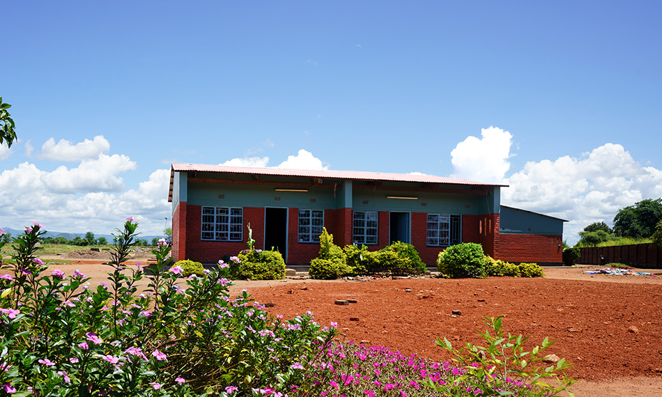 Photo of one of Pothawira International's builidings in Malawi